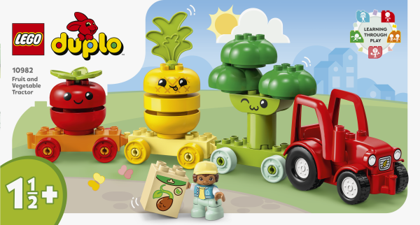 LEGO® DUPLO® Creative Play - Obst- und Gemüse-Traktor